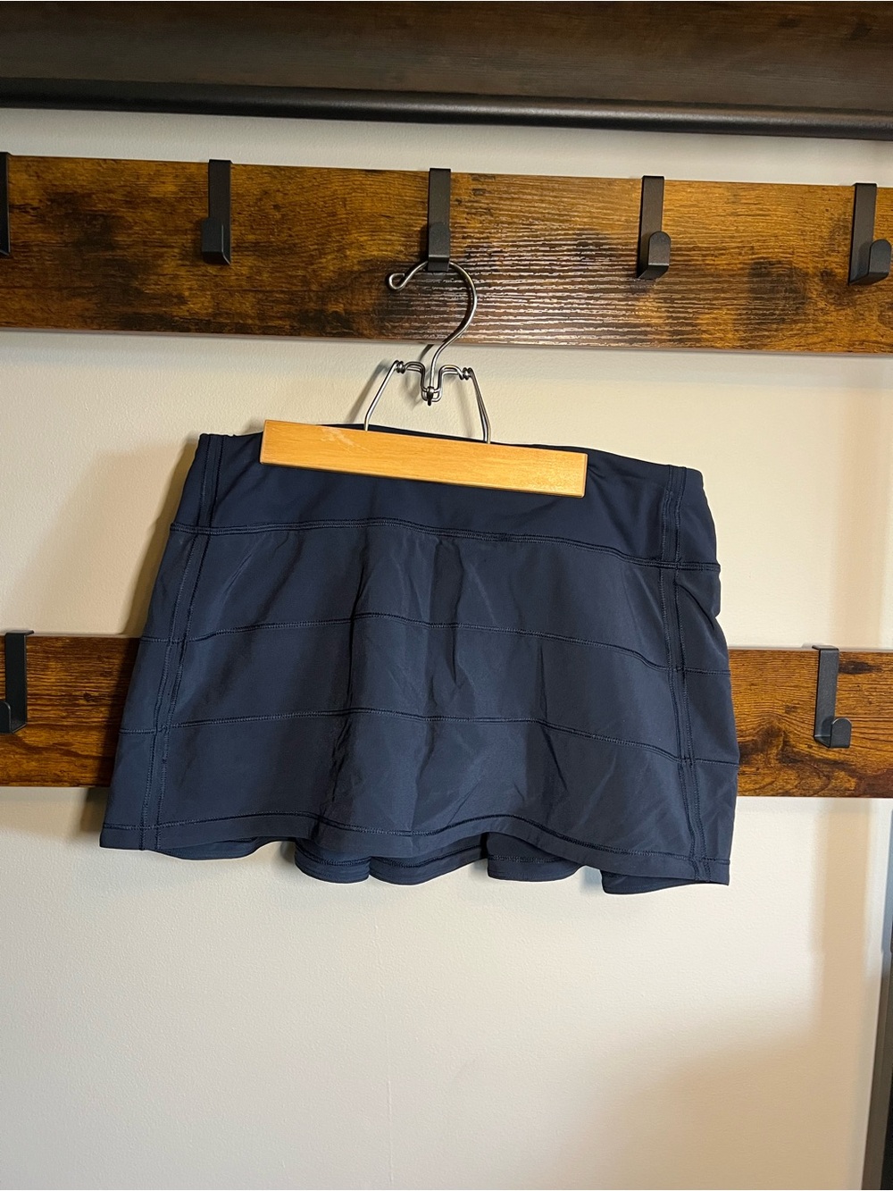 Lululemon Navy Performance Skort with Built-In Shorts